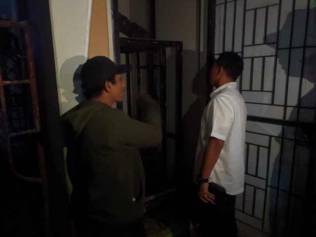 Lokasi kejadian lift sekolah Az Zahra, Bandar Lampung terjatuh. | Foto: Istimewa