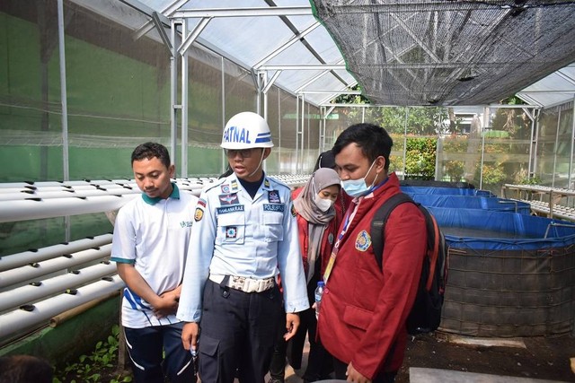  Mahasiswa UMM Buat Penelitian  di Perikanan Lapas Kelas I Malang (sumber:lapasmalang)