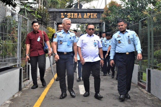  Pusbangtin Balitbang Kemenkumham di Lapas Kelas I Malang Lakukan Peninjauan (sumber:lapasmalang)