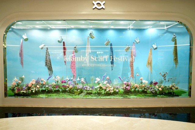 Klamby Scarf Festival 2023 di Flagship Store Klamby, Pondok Indah Mall 3 (Lantai 2). Foto: Dok. Klamby Scarf