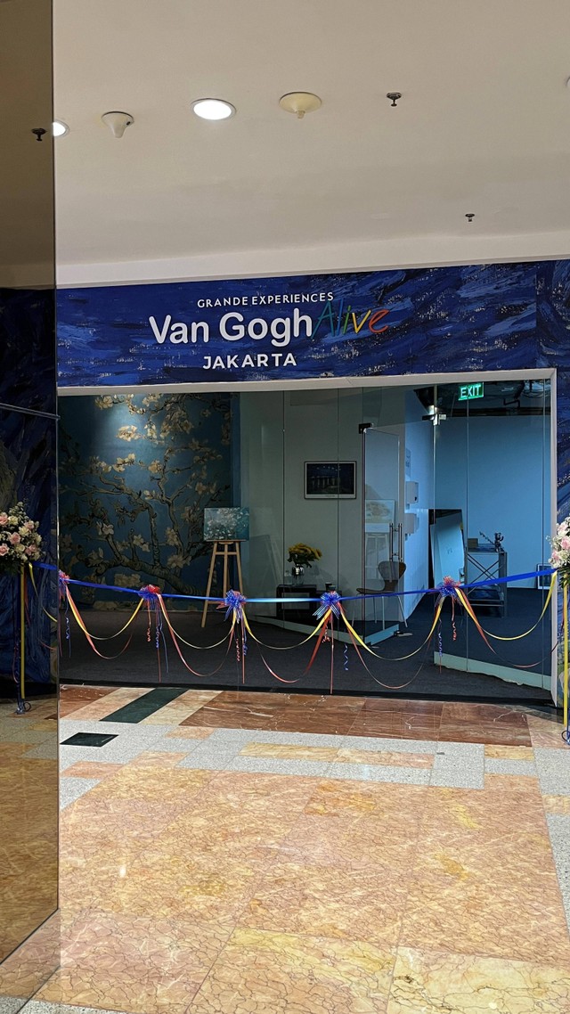 Pameran Van Gogh Alive di hadir di Jakarta. Foto: Gitario Vista Inasis/kumparan