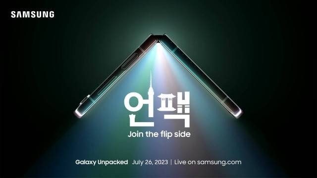 Samsung rilis Galaxy Z Fold 5 dan Flip 5 di acara Galaxy Unpacked yang digelar di Seoul, Korea Selatan, pada 26 Juli 2023. Foto: Samsung