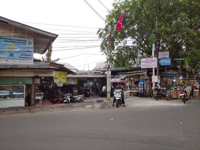 Pasar Kreo Ciledug pada 5 Juli 2023 pukul 16.52 WIB. Sumber : Khusnul Khatimah