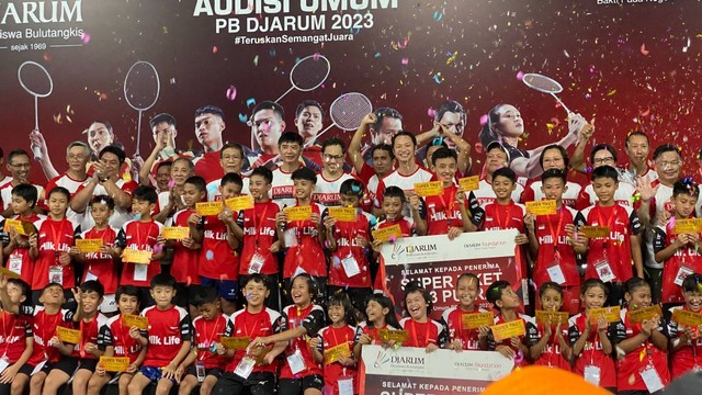 Audisi Umum PB Djarum 2023 di Kudus, Jawa Tengah. Foto: Soni Insan Bagus/kumparan