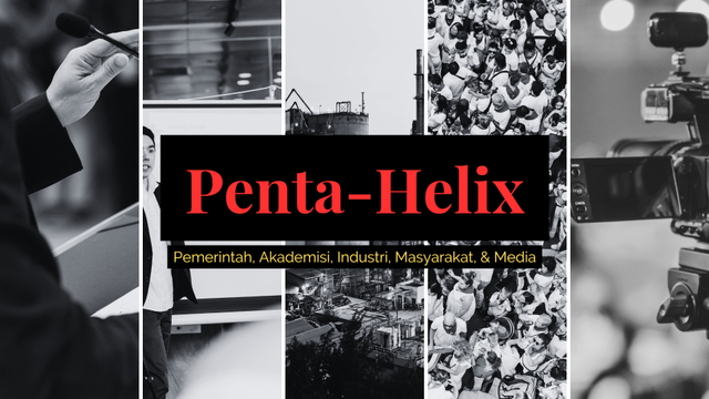 Penta-Helix. Gambar: Justian Pilar