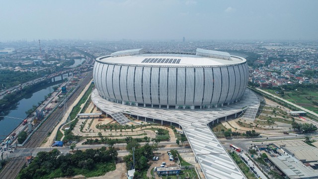 Suasana Jakarta International Stadium (JIS). Foto: Subhan/kumparan