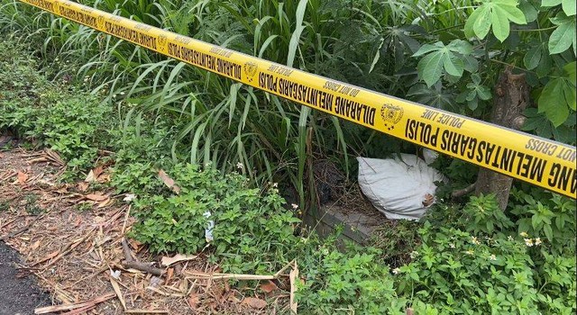 Penemuan Mayat Terbungkus Karung di Kediri. Foto: Dok. Istimewa