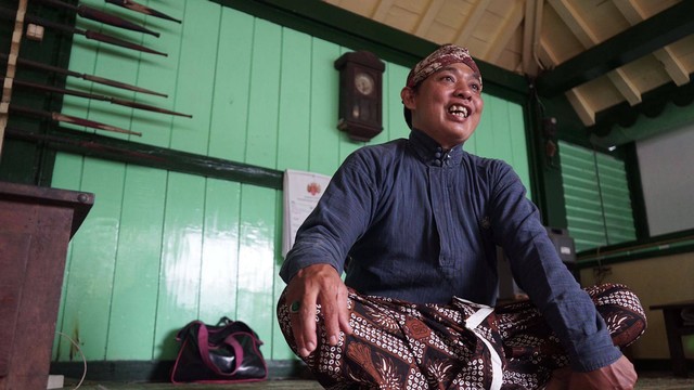 Abdi Dalem Punokawan Keraton Yogyakarta, MB Wisnu Pawoko. Foto: Arif UT / Pandangan Jogja