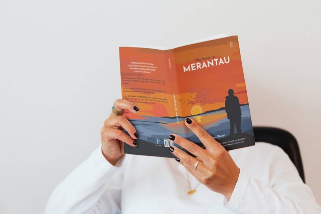 Mock Up buku "The Power for Merantau". (Gambar: Dock. Rivan Efendi)