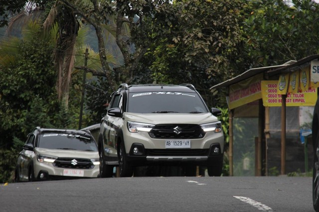 Test drive Suzuki XL7 mild hybrid di Yogyakarta. Foto: dok. SIS