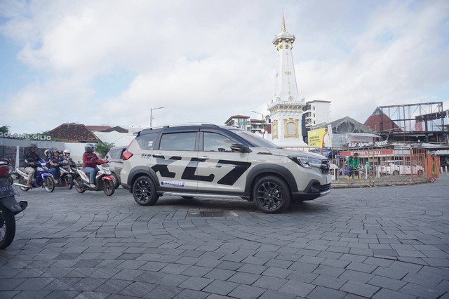 Test drive Suzuki XL7 mild hybrid di Yogyakarta. Foto: dok. SIS