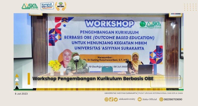 Menuju Kurikulum Berbasis OBE, AISKA Gelar Workshop Bagi Dosen ...