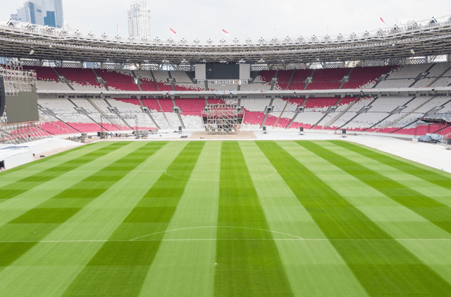 Stadion Gelora Bung Karno setelah acara Puncak Bulan Bung Karno pada 24 Juni 2023. Foto: Dok. PPKGBK