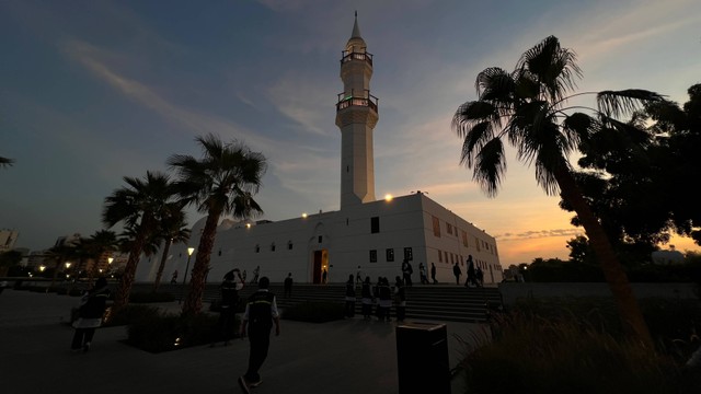 Suasana Masjid Haffali di Jeddah. Foto: Ahmad Romadoni/kumparan