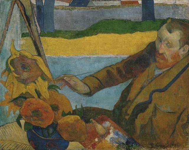 Paul Gauguin, The painter of Sunflowers, 1888, Arles, France
