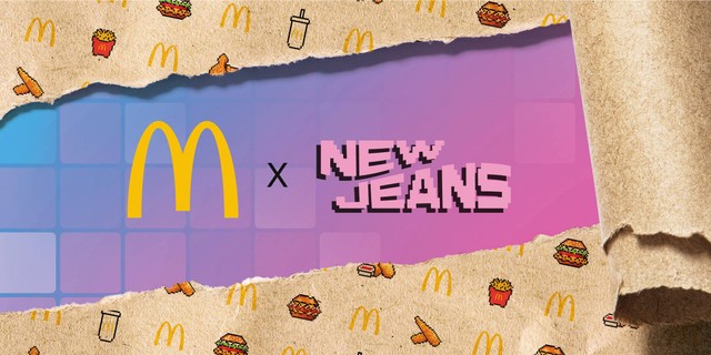 McD x NewJeans launching menu kolaborasi dengan desain kemasan spesial (12/7/23). Foto: McD Indonesia