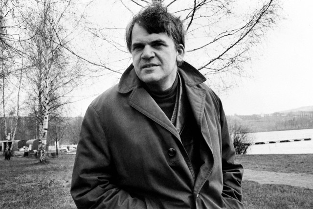 Penulis Prancis kelahiran Ceko, Milan Kundera. Foto: AFP
