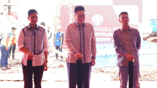 Bersama Sinar Mas Land, Raffi Ahmad dan Kaesang Pangarep membangun proyek kuliner dan UMKM seluas 2,1 hektar dengan kapasitas 2.000 orang bernama Rans Nusantara Hebat. Foto: dok. Sinar Mas Land