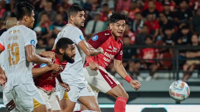 Laga Bali United vs Madura United di Liga 1. Foto: Instagram/@baliunitedfc