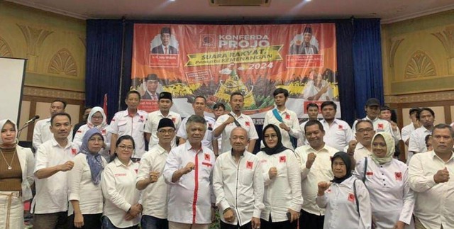 Konferda DPD Projo Jawa Barat di Kota Bandung pada Minggu, (9/7/2023). Foto : Istimewa