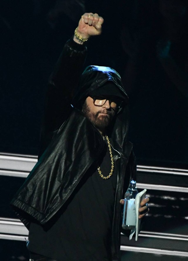 Rapper, Eminem. Foto: AFP/VALERIE MACON