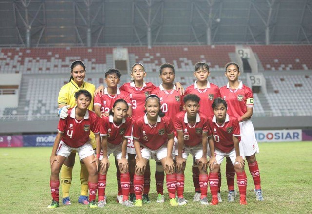 Timnas Indonesia U-19 Wanita. Foto: Dok. PSSI