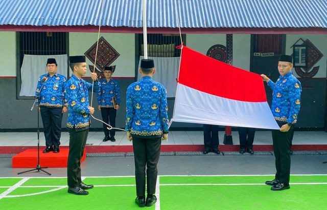 Maknai Hari Kesadaran Nasional, Rutan Makale Gelar Upacara Bendera