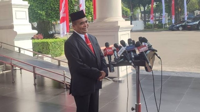 Wamendes Paiman Raharjo di Istana Negara. Foto: Wisnu Prasetiyo/kumparan