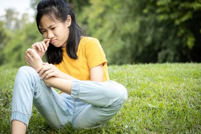 Ilustrasi bau kaki. Foto: Shutterstock