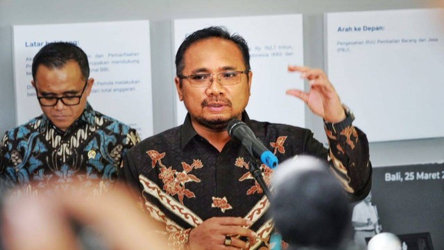 Menag Yaqut Cholil Qoumas. Foto: Kemenag