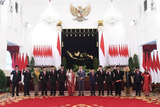 Presiden Lantik Dewan Pengarah, Kepala BPIP dan Wakil BPIP Masa Jabatan 2022-2027 (Doc: BPIP)