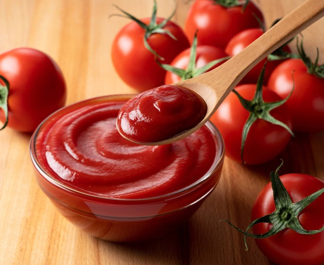 Ilustrasi saus tomat. Foto: Shutterstock