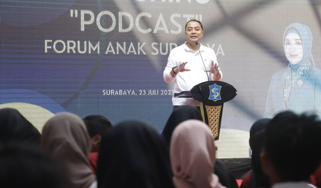 Wali Kota Surabaya Eri Cahyadi. Foto: Diskominfo Surabaya