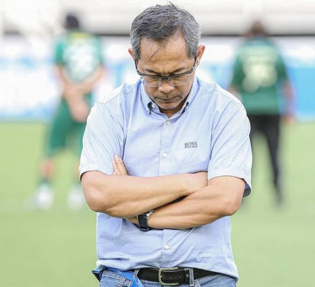 Pelatih Persebaya Aji Santoso. Foto: Instagram Persebaya