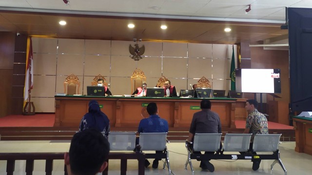 Suasana sidang penyuap Wali Kota Bandung Nonaktif di PN Bandung pada Senin (24/7). Foto: Rachmadi Rasyad/kumparan