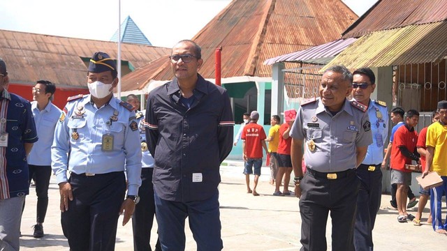 Wamenkumham Berkunjung ke Rutan Kendari