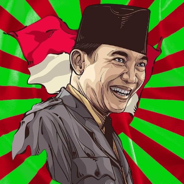 Dibawah kendali Bung Karno pasca kemerdekaan Republik Indonesia (dokpri).