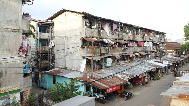 Kawasan Rusun 26 Ilir Palembang saat ini. (foto: Ary Priyanto/Urban Id)