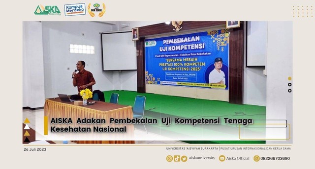AISKA adakan pembekalan untuk persiapan Uji Kompetensi Tenaga Kesehatan Nasional. (dok)