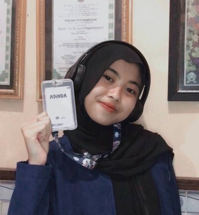 Adinda Putri Kusumawardhani. Foto-foto: Dok. Pribadi