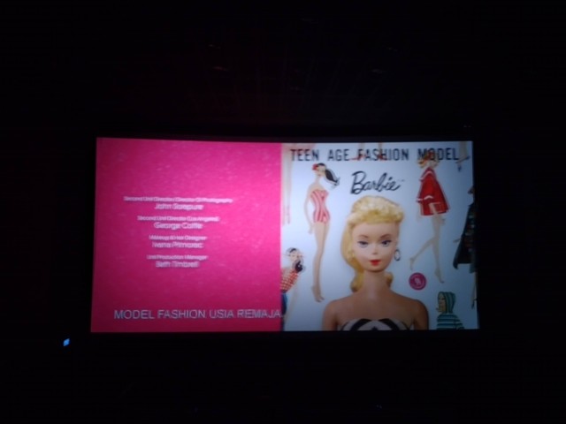 Post credit scene film Barbie (2023). (Dokumen pribadi)