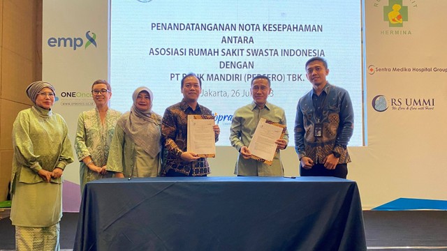 Bank Mandiri garap ekosistem RS swasta. Foto: Bank Mandiri