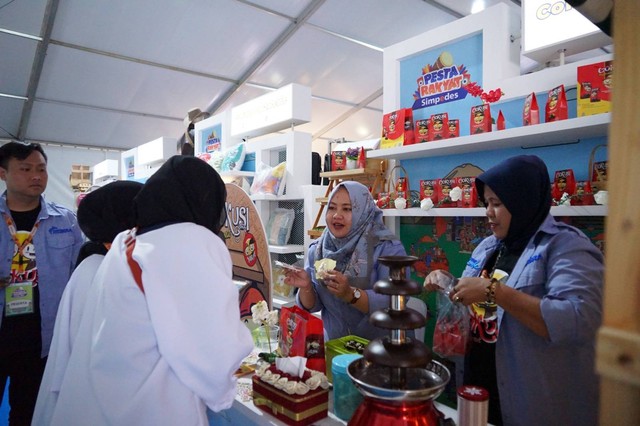 Capaian transaksi UMKM selama dua hari pelaksanaan PRS 2023 melalui QRIS sebanyak 6.757 transaksi dengan sales volume mencapai Rp 323 juta. Foto: istimewa