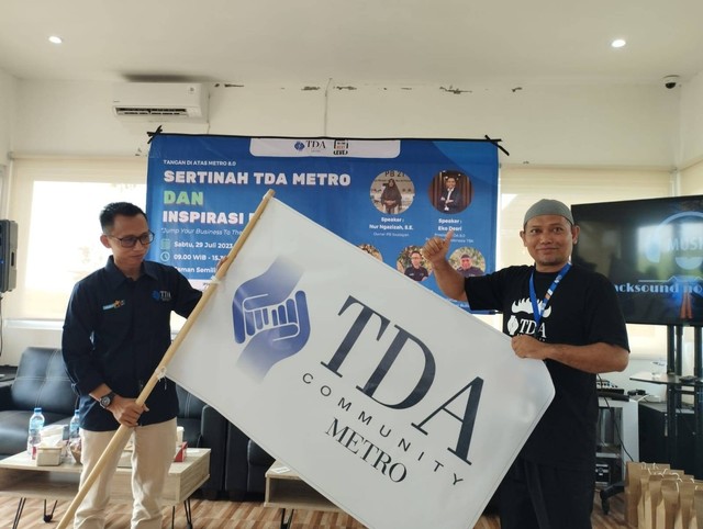 Komunitas TDA Metro Gelar Sertinah dan Inspirasi Bisnis 