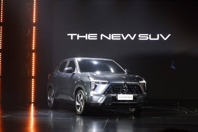 Pengenalan The New SUV Mitsubishi berbasis XFC Concept di Jakarta, Senin 31 Juli 2023.  Foto: Aditya Pratama Niagara/kumparan