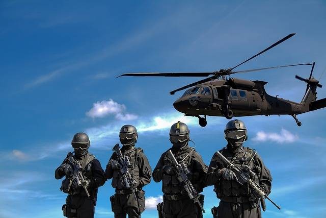Contoh ancaman di bidang pertahanan dan keamanan. Gambar hanya ilustrasi. Sumber: Pixabay