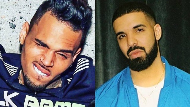 Chris Brown dan Drake Dok Facebook dan Instagram