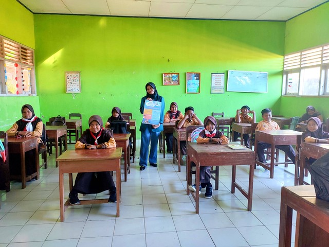 Sosialisasi Bullying di Kelas 5 SD N Ketoyan