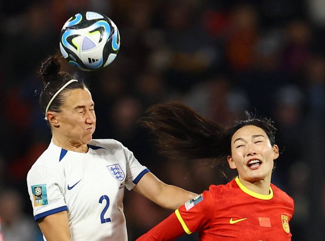 Pertandingan Inggris vs China di Piala Dunia Wanita 2023. Foto: Asanka Brendon Ratnayake/REUTERS