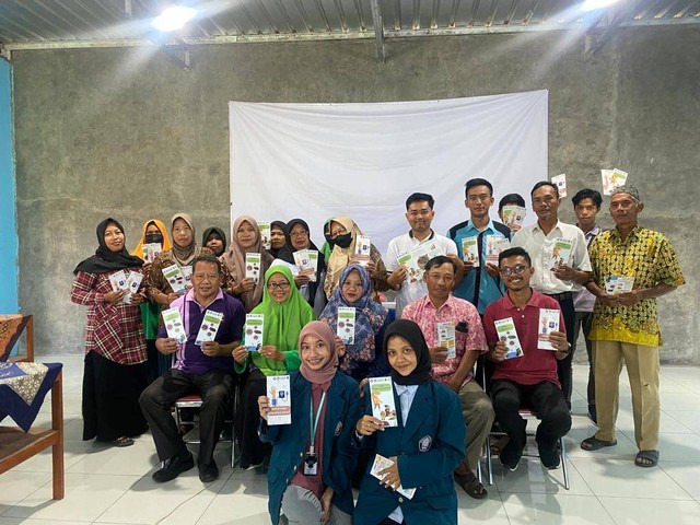 Dokumentasi Kegiatan Cegah Leptospirosis bersama perwakilan Kelompok Tani Desa Tirtomarto, Kecamatan Cawas, Kabupaten Klaten